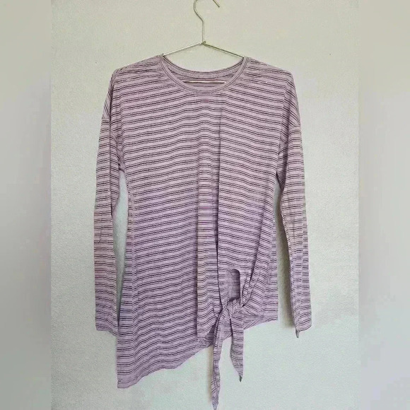 Lululemon Tie Your Practice Long Sleeve - Picture 1 of 5